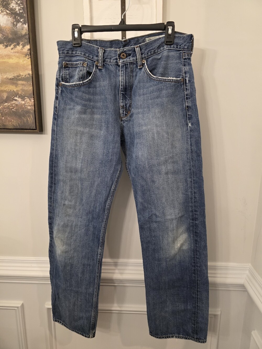 Vintage Y2K Polo Ralph Lauren Ashmore 100% Cotton Straight Leg Jeans 32 X 32